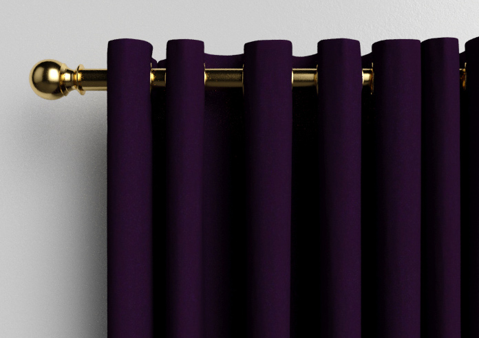 Faux Suede, Purple - Made to Measure Curtains - Image 12